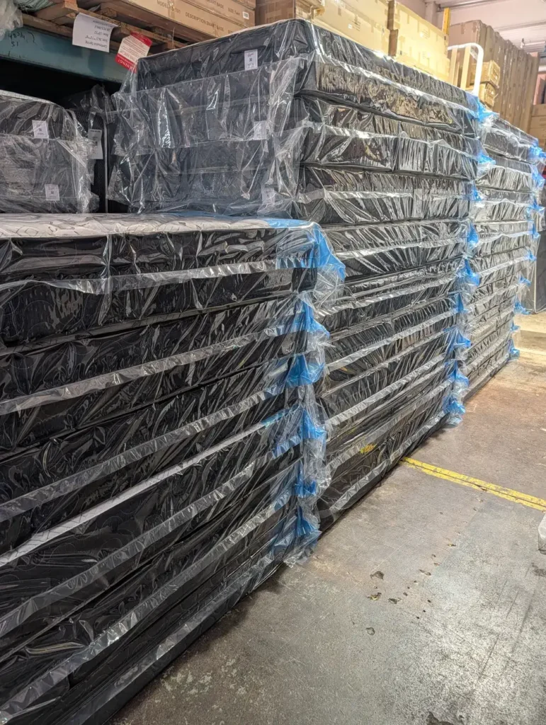 Mattresses in Bradford West Gwillimbury — wrapped in-stock inventory ready for factory-direct delivery