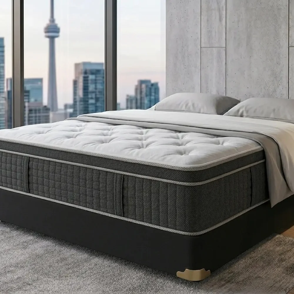 Mattresses in Oshawa — Canadian-made queen mattress ready for delivery